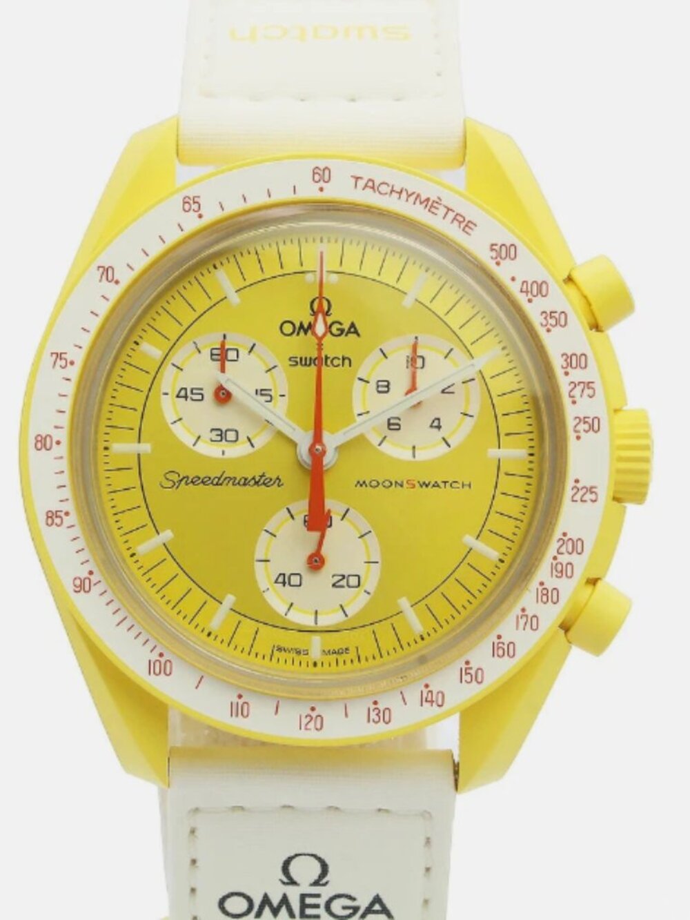 OMEGA Wristwatch Swatch SO33J100 MISSION TO THE SUN Speedmaster Moonwatch